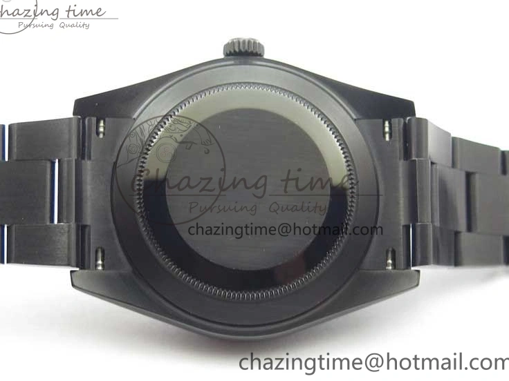 All Markers A3235 on Oyster Bracelet 41 Black Dial Black PVD Best Edition VRF Diamonds DateJust PVD 0128